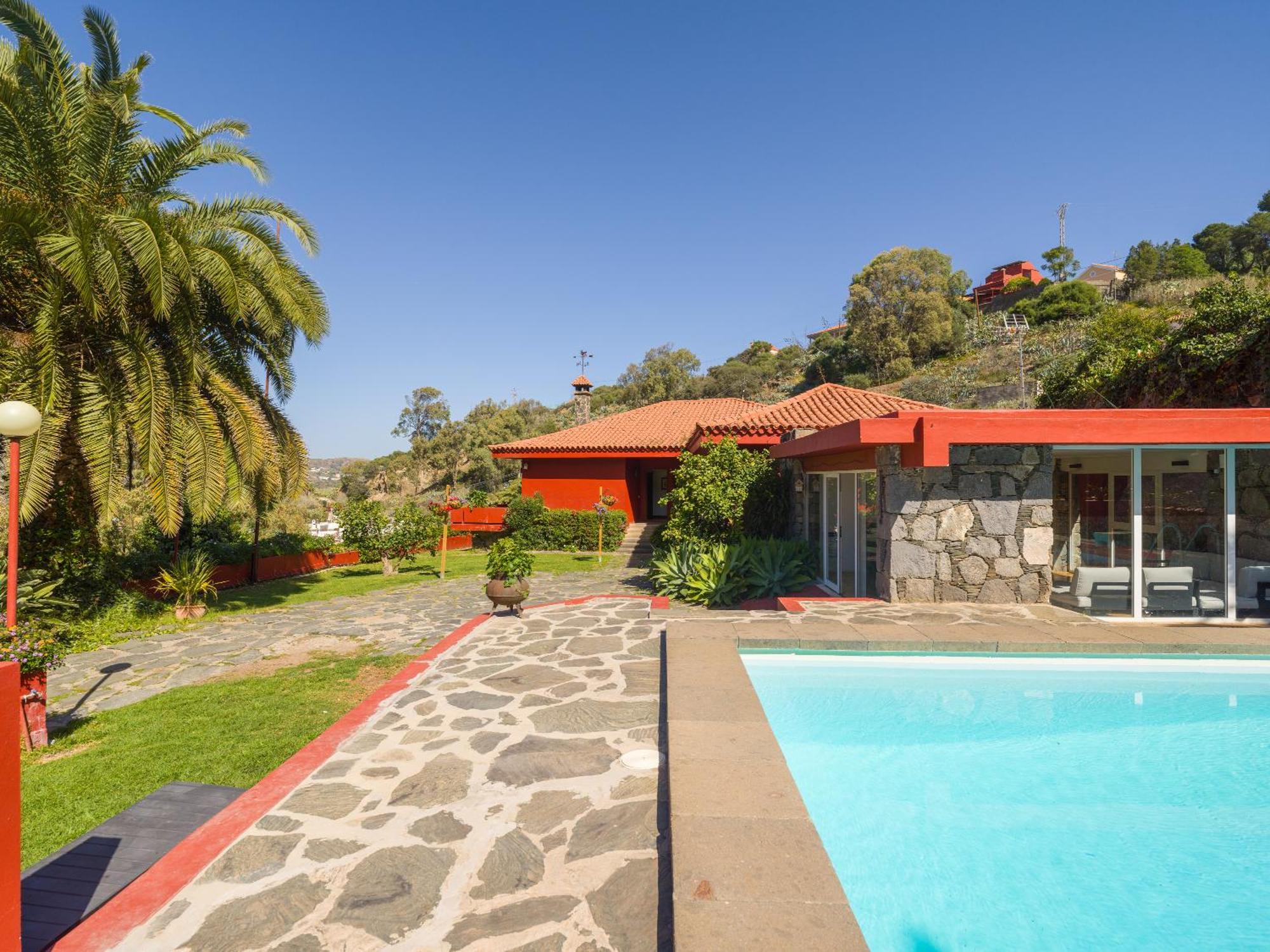 El Jardin De Santa Brigida With Private Pool, Sauna & Jacuzzi エクステリア 写真