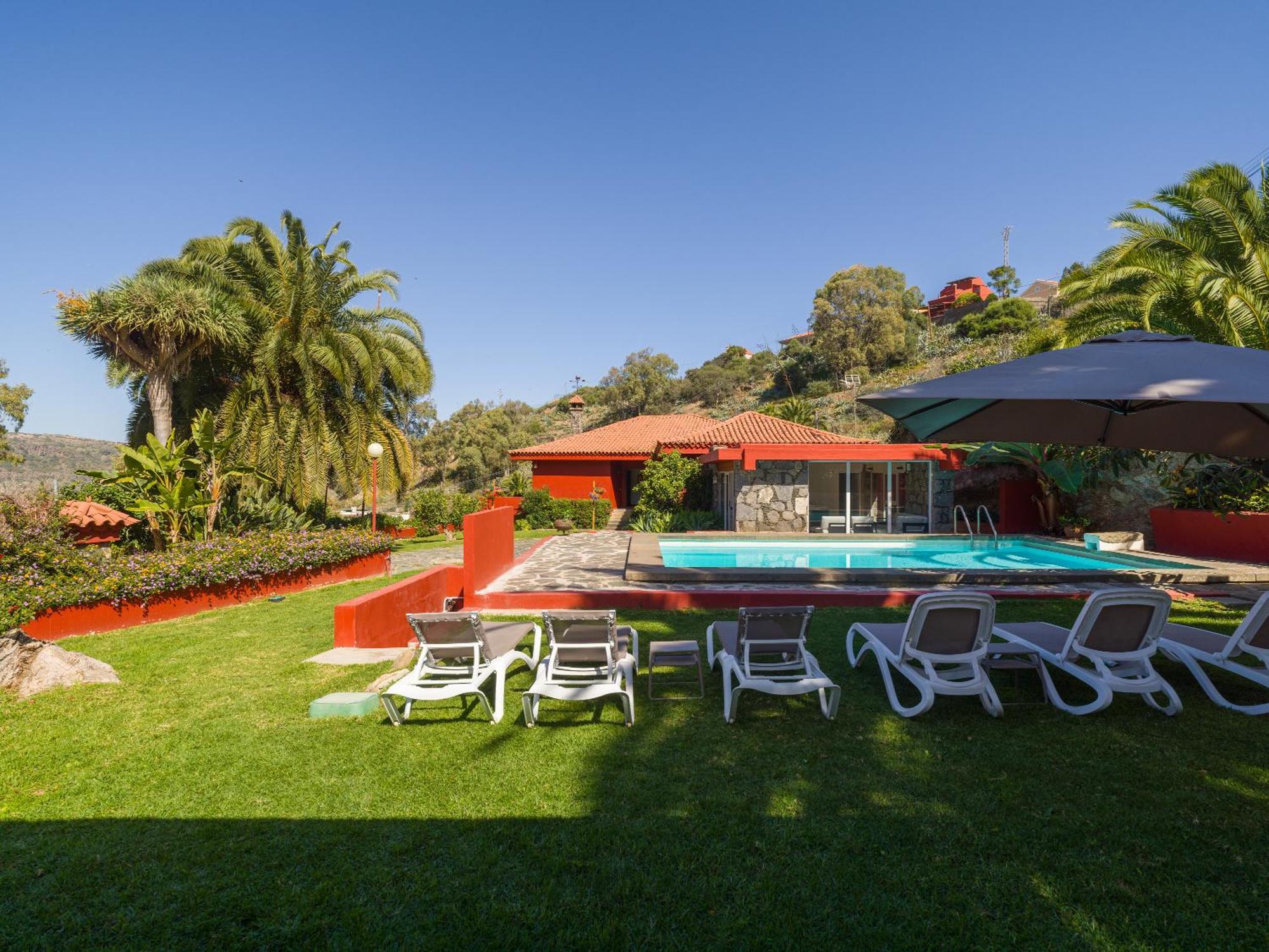 El Jardin De Santa Brigida With Private Pool, Sauna & Jacuzzi エクステリア 写真